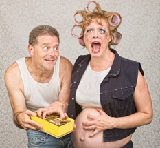 trashy tacky dress up party Homemade White Trash Wordplay Costume